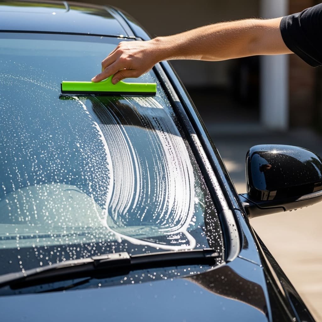 Clean Car Windows and Windshield Perfectly